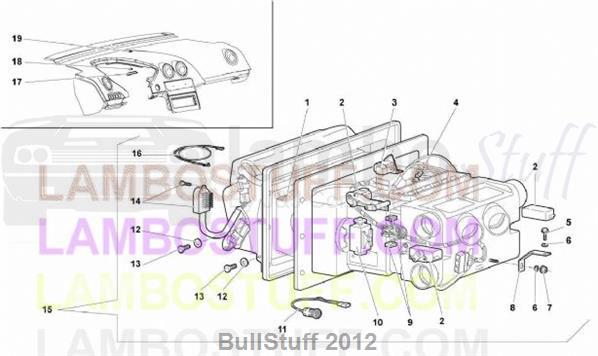 2006 Lamborghini MURCIELAGO ROADSTER USA AIR CONDITIONING SYSTEM (45.04.00)